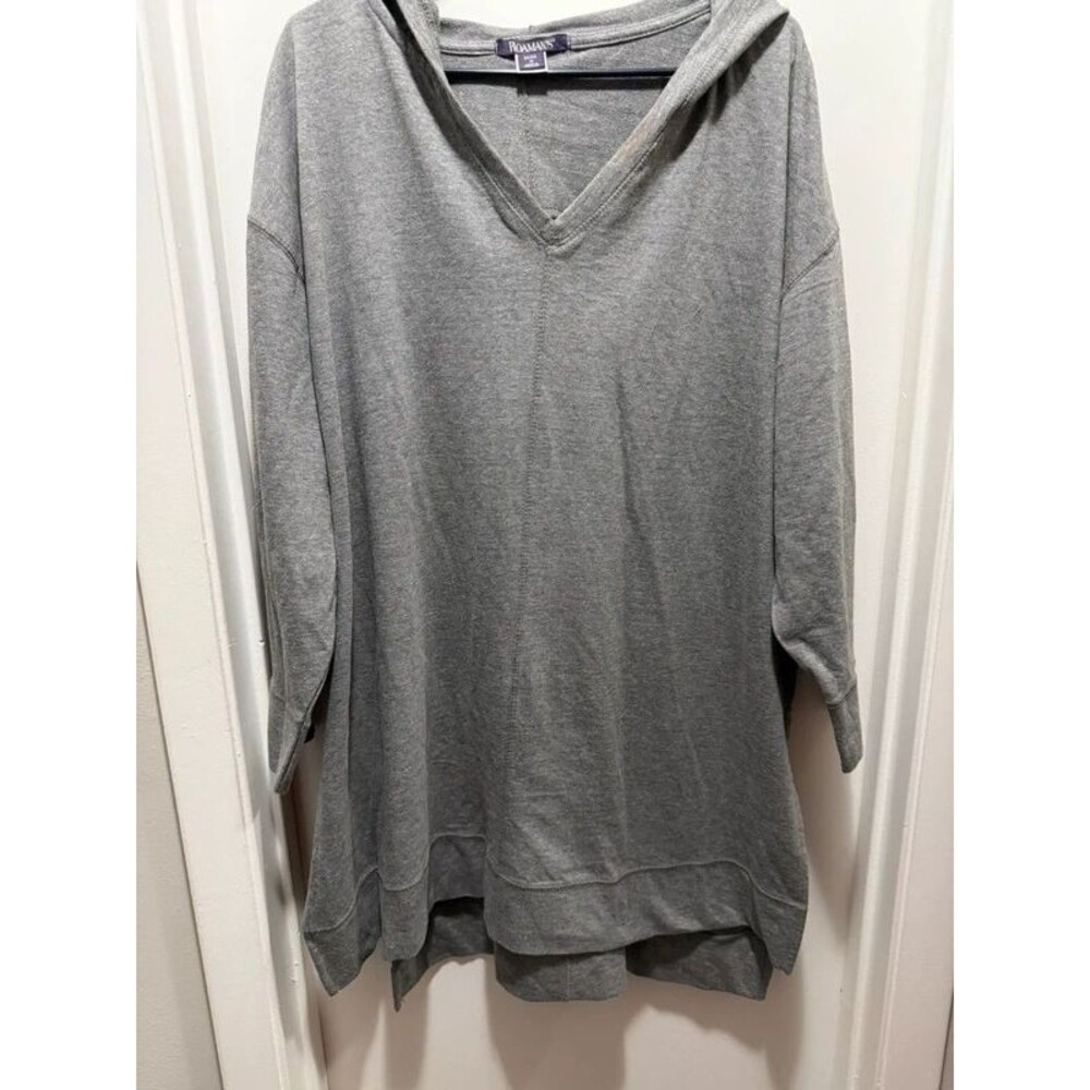Roaman’s Hooded Light Sweatshirt 22/24